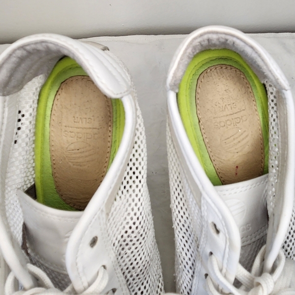 Adidas White Mesh Wedge Sneakers - Picture 8 of 13